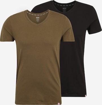 DIESEL Undershirt in Green: front