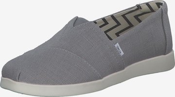 Slipper 'Alpargata' di TOMS in grigio: frontale