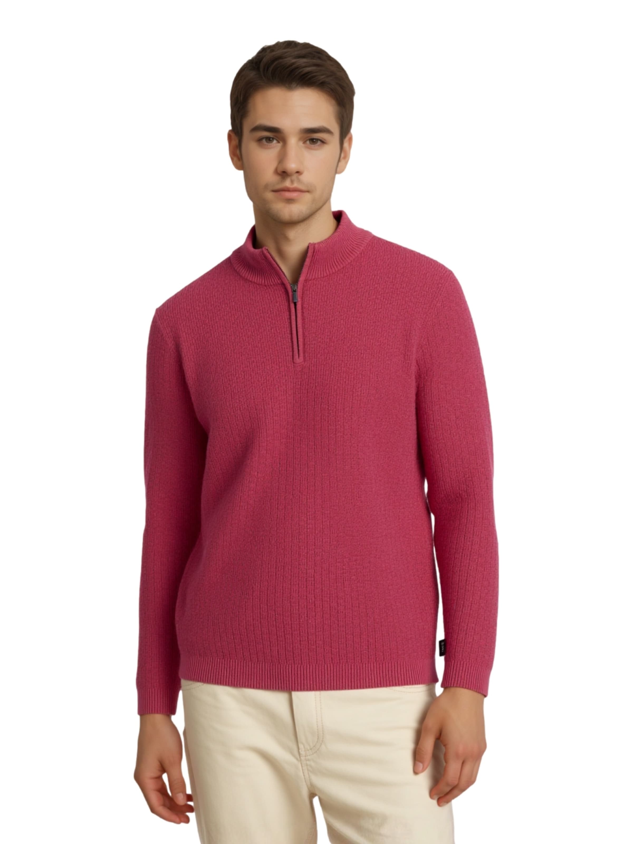 Pull-over FYNCH-HATTON en rouge : devant