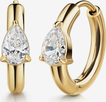 Zeeme Ohrringe in Gold: Vorderseite