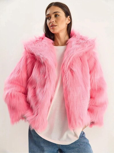 Bianco Lucci Winter Jacket in S in Pink, Item view