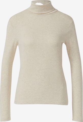 T-shirt s.Oliver en beige : devant