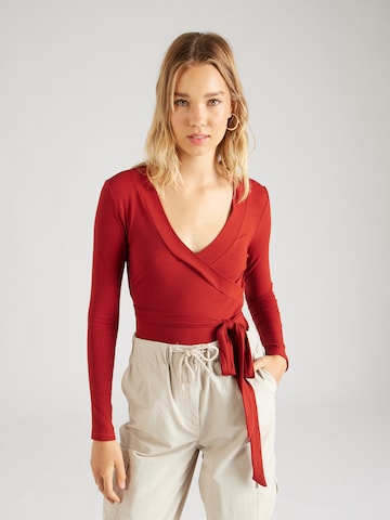 ABOUT YOU Shirts  'Cassia' in Rot: predná strana