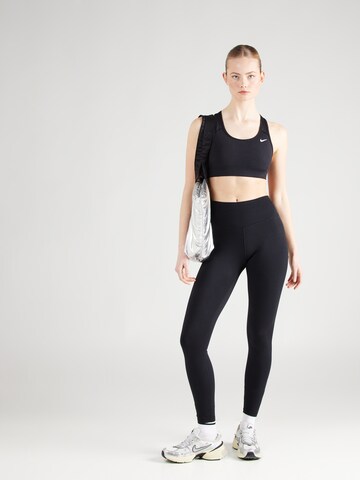 NIKE - Skinny Pantalón deportivo 'ONE' en negro