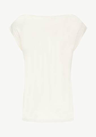 s.Oliver BLACK LABEL T-Shirt in Weiß