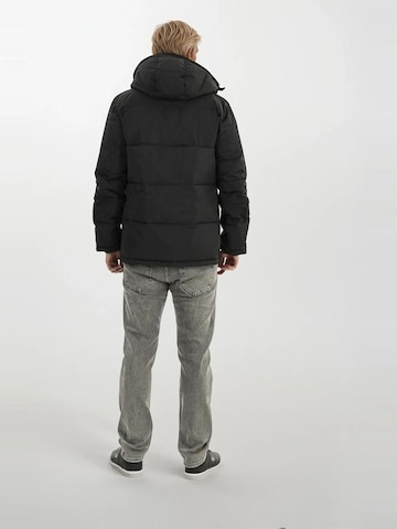Veste d’hiver 'AS457' Alessandro Salvarini en noir