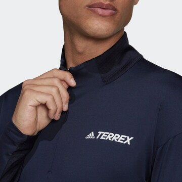 ADIDAS TERREX Performance Shirt 'Xperior' in Blue