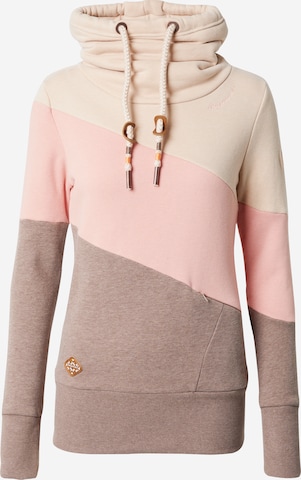 Ragwear Sweatshirt 'Rumika' in Beige: front