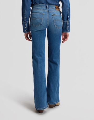 Lee Bootcut Jeans 'Lana' in Blauw