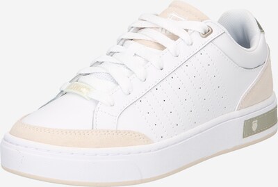 K-SWISS Niske tenisice 'Court Block' u nude / bijela, Pregled proizvoda