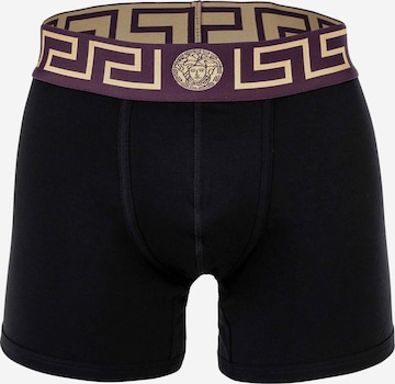 VERSACE Boxer shorts in Black: front