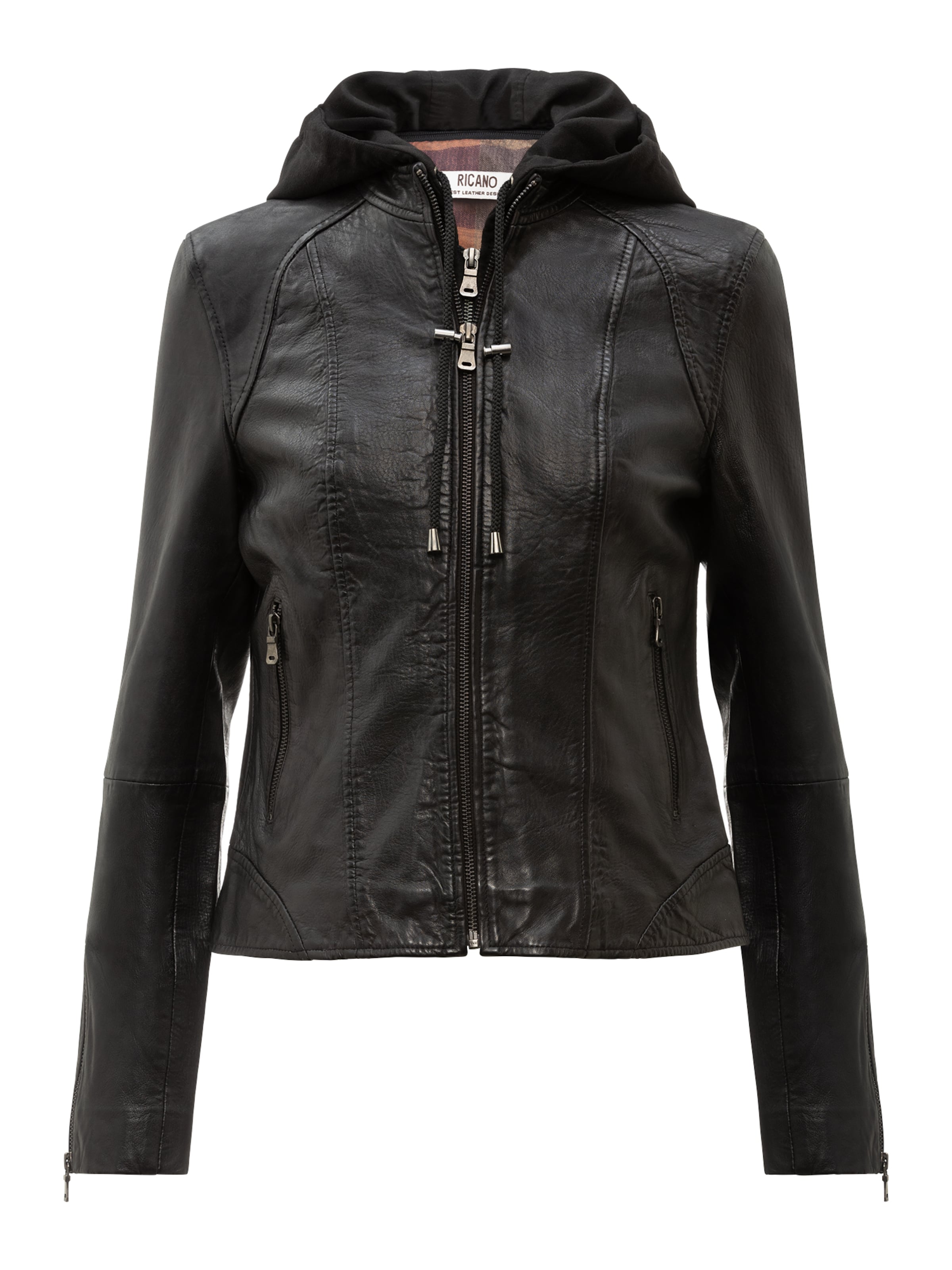 Giacca di mezza stagione 'Dalia' di RICANO in nero: frontale
