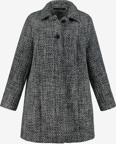 Ulla Popken Mantel in schwarz / weiß, Produktansicht