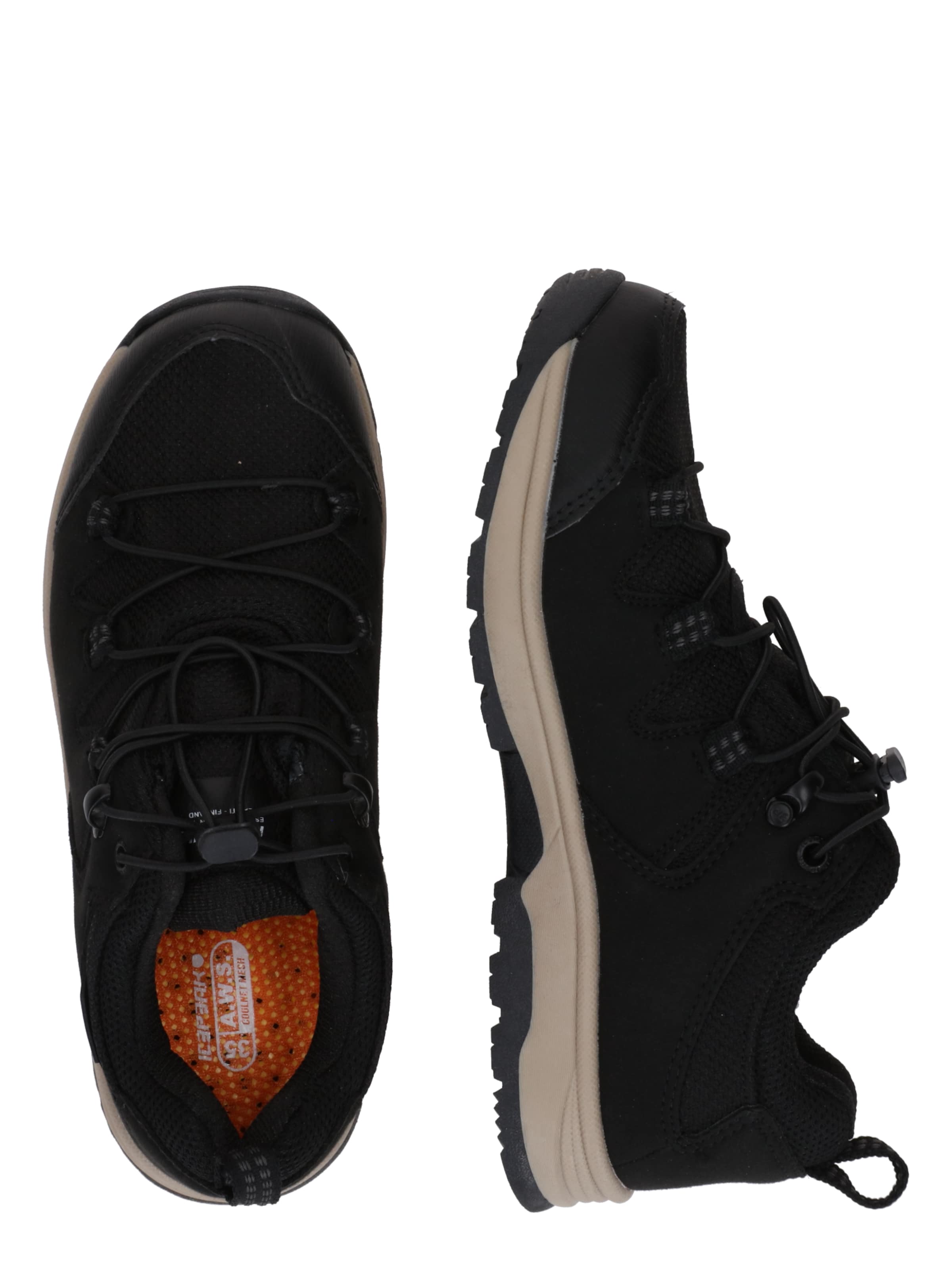 ICEPEAK Lågsko 'AHOLA' i svart