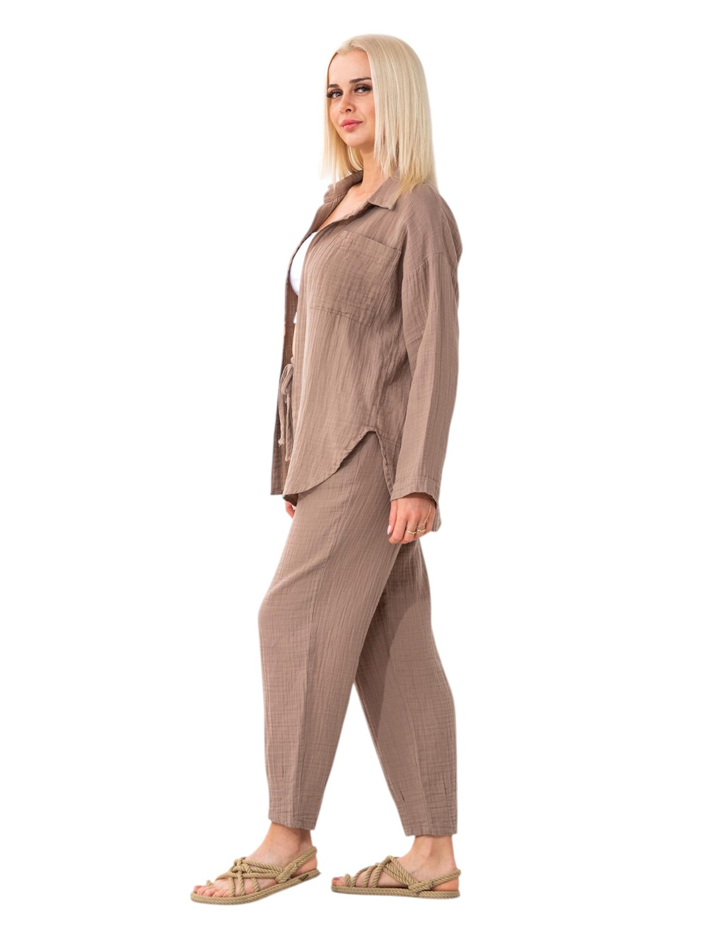 WENOR - Blusa 'NALYA' en beige