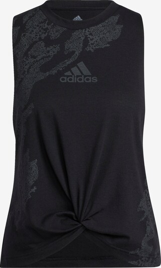 ADIDAS PERFORMANCE Sports Top in Dark grey / Black, Item view