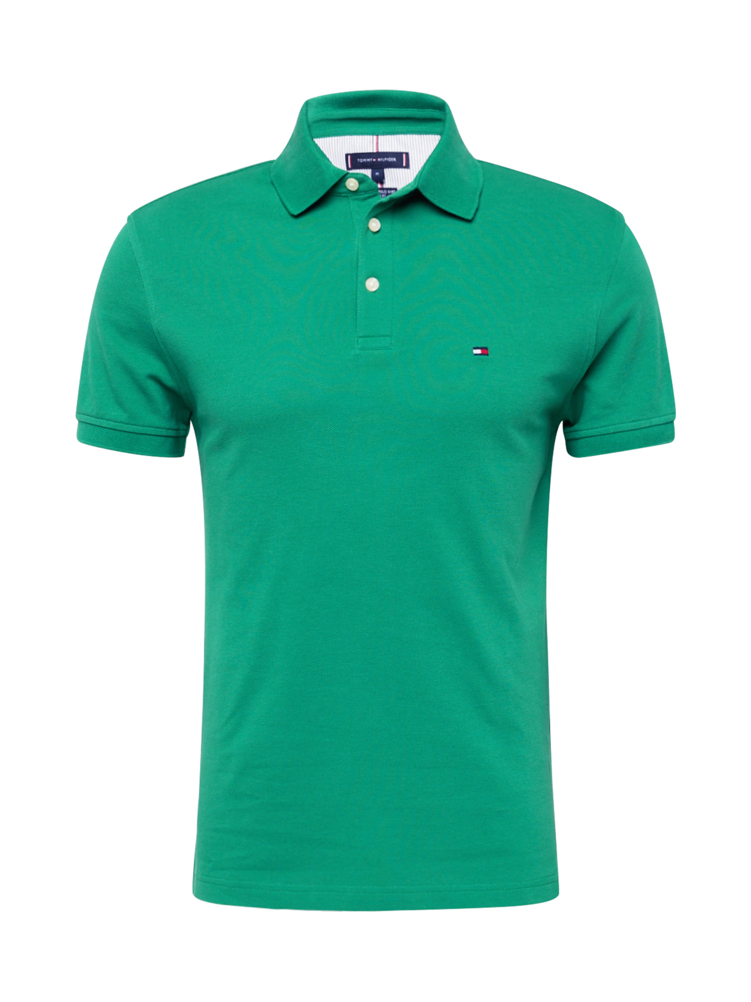 T-Shirt 'CORE 1985 REGULAR POLO' TOMMY HILFIGER en vert : devant