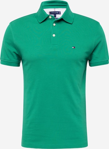 TOMMY HILFIGER - Camiseta 'CORE 1985' en verde: frente