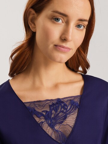Pyjama ' Eva ' Hanro en bleu