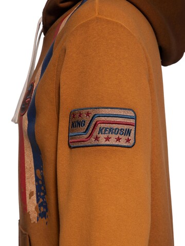 King Kerosin Sweatshirt in Brown