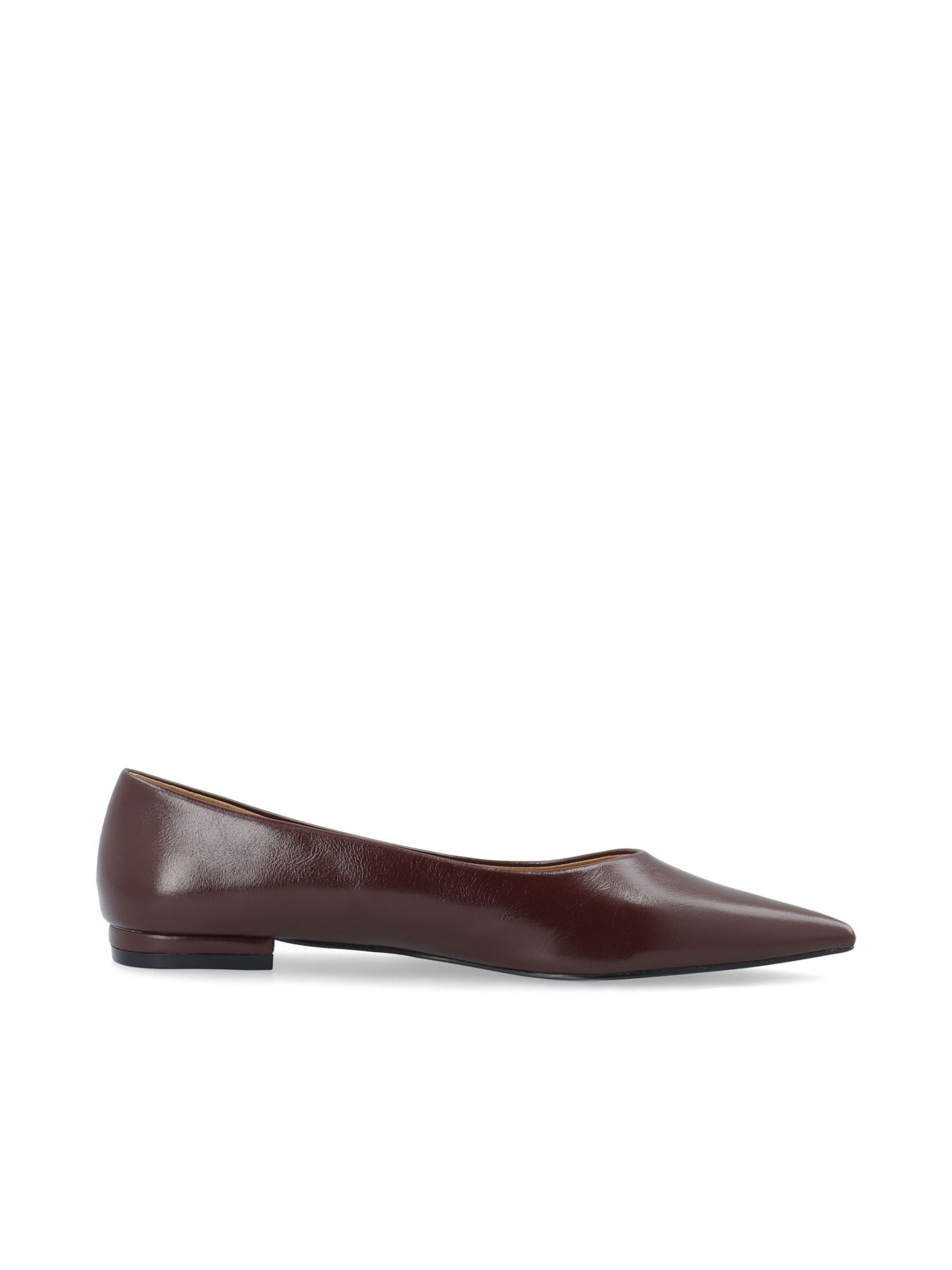 Ballerines 'Bari' Bianco en rouge