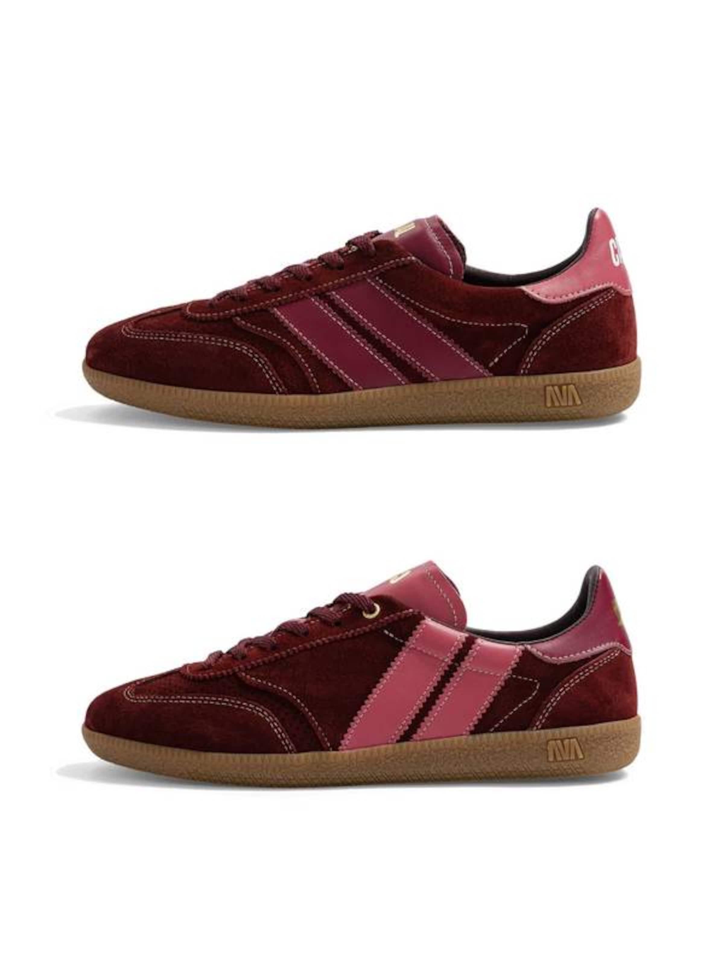 Caval - Zapatos con cordón 'Pulse' en rojo: frente