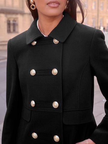 love & roses Přechodný kabát – černá