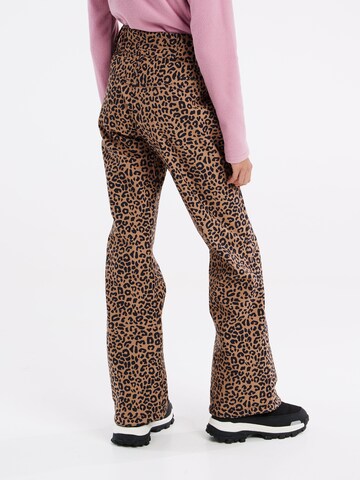 PROTEST Slimfit Sporthose 'PRTCLASSY 23 JR' in Braun