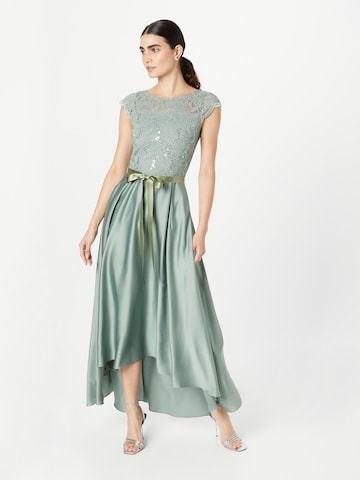 SWING - Vestido de festa em verde: frente