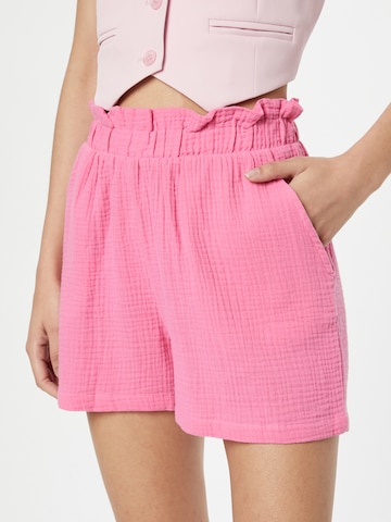JDY Regular Trousers 'THEIS' in Pink