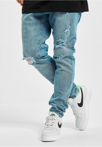 2Y Premium Slimfit Jeans in Blauw