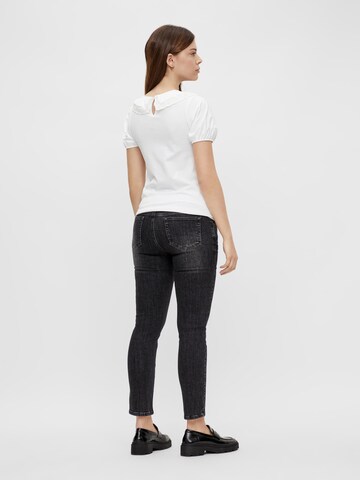 MAMALICIOUS Skinny Jeans 'CALIFORNIEN' in Grau