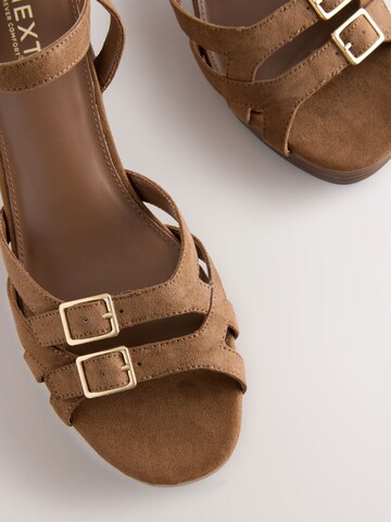 Sandalo con cinturino 'Forever Comfort®' di Next in marrone