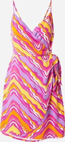 Robe 'ONLALMA' ONLY en rose : devant