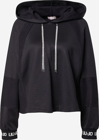 Liu Jo Sweatshirt 'Chiusa' in Black: front