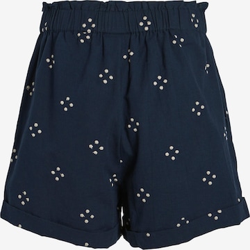 VILA Loosefit Shorts 'Marie' in Blau