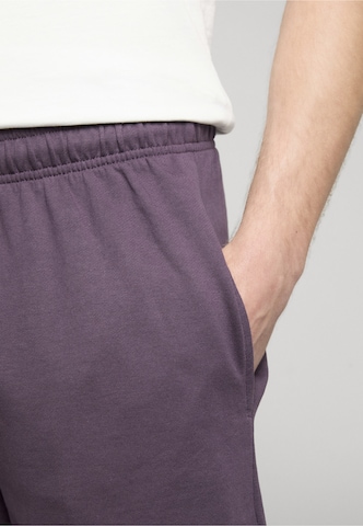 Urban Classics Regular Pants in Purple