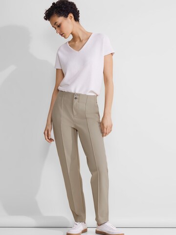 Coupe slim Pantalon chino STREET ONE en beige