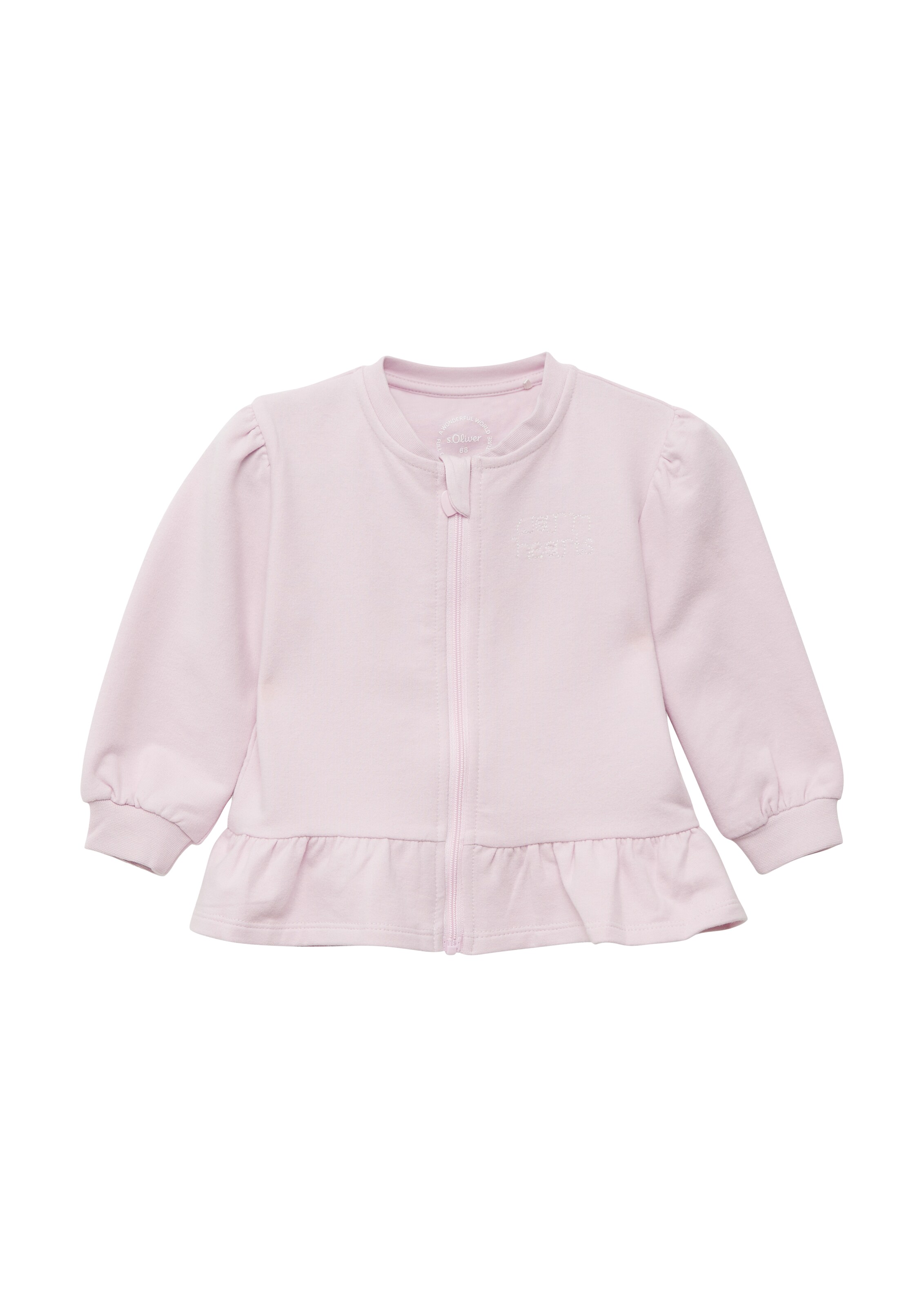 s.Oliver Sweatjacke in Pink: Vorderseite
