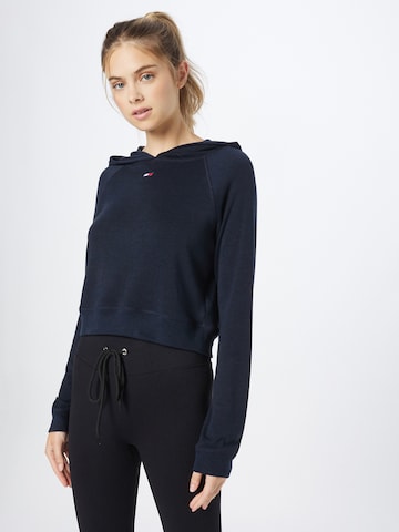 Sweat-shirt TOMMY HILFIGER en bleu : devant