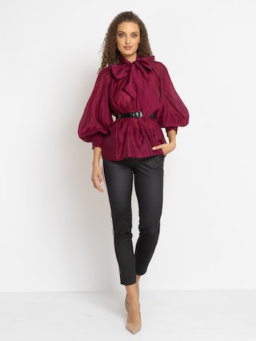 JIORO Blouse 'BOHEMIAN' in Red