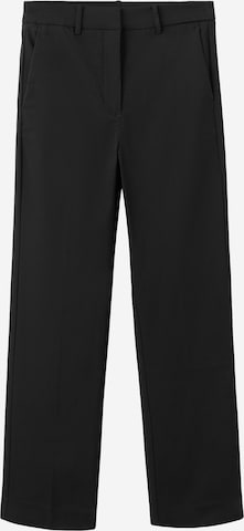 Pantalon à plis 'NEWCOLA' MANGO en noir : devant