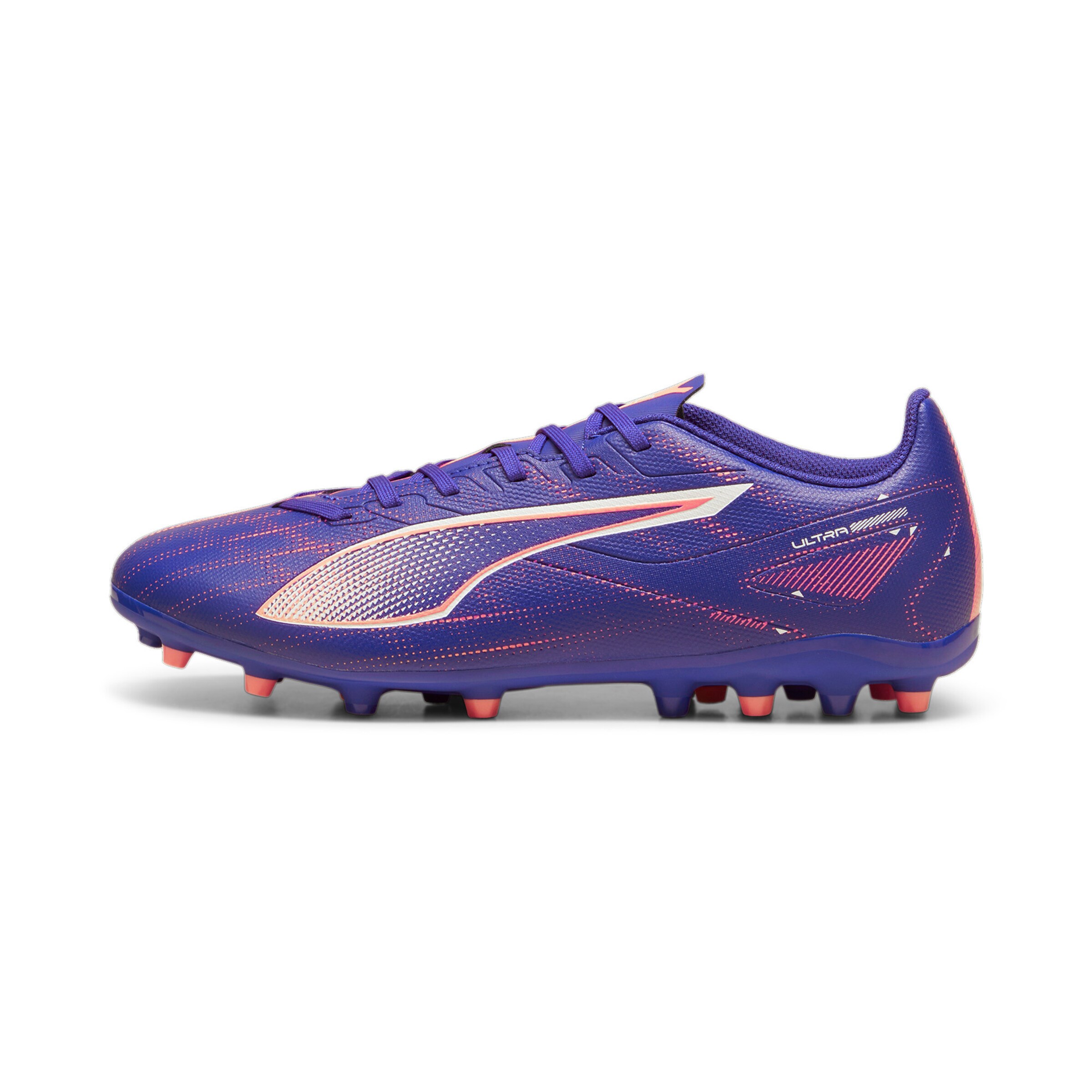 PUMA Soccer Cleats in Blue: front