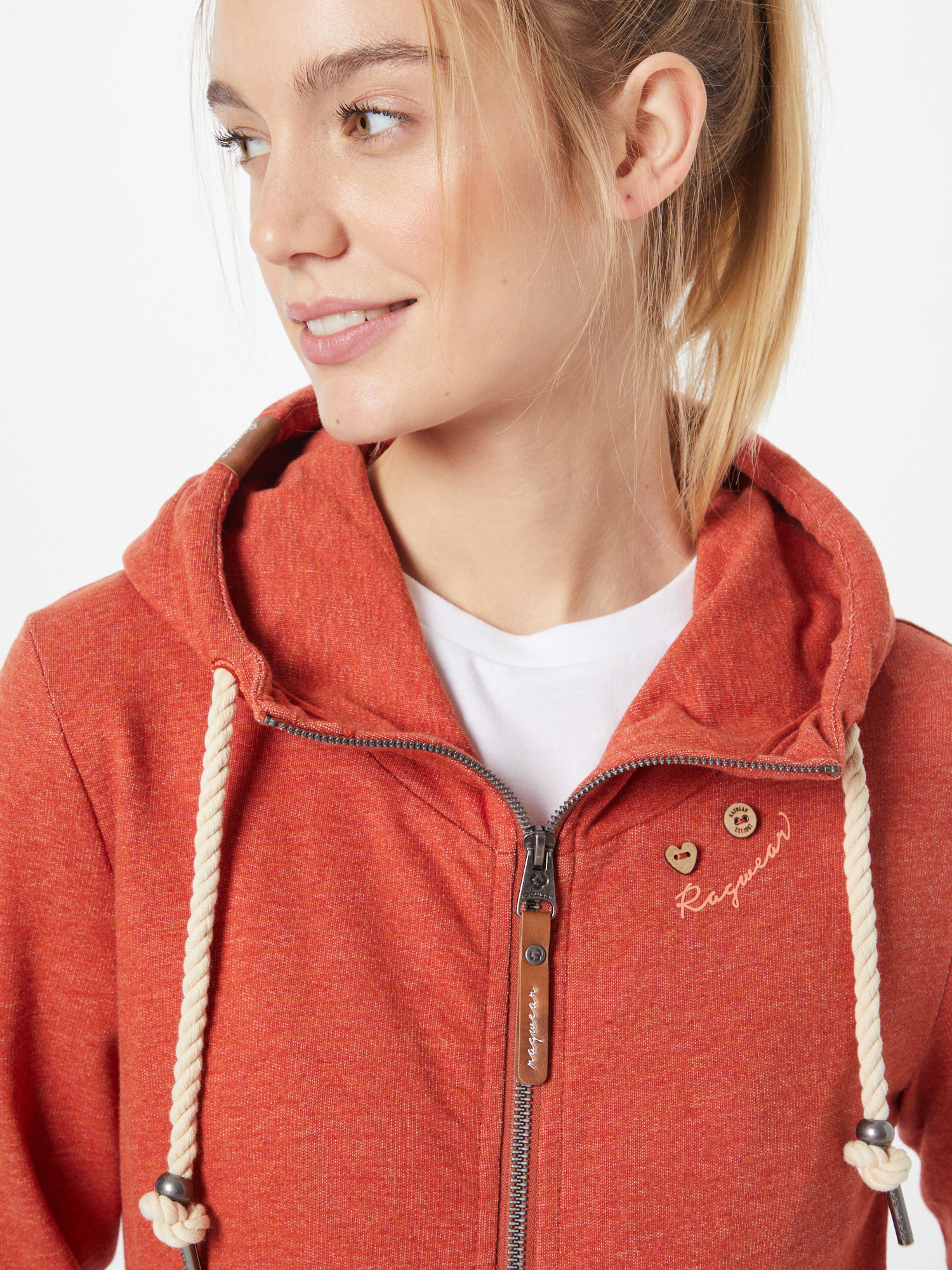 Ragwear Sweatjacke PAYA in Rostbraun Ragwear Sweatjacke PAYA in Rostbraun