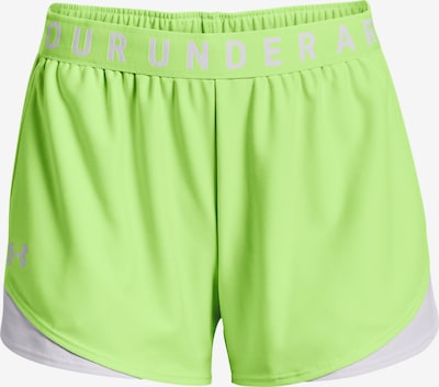 UNDER ARMOUR Sportsbukser 'Play Up 3.0' i lysegrøn / hvid, Produktvisning