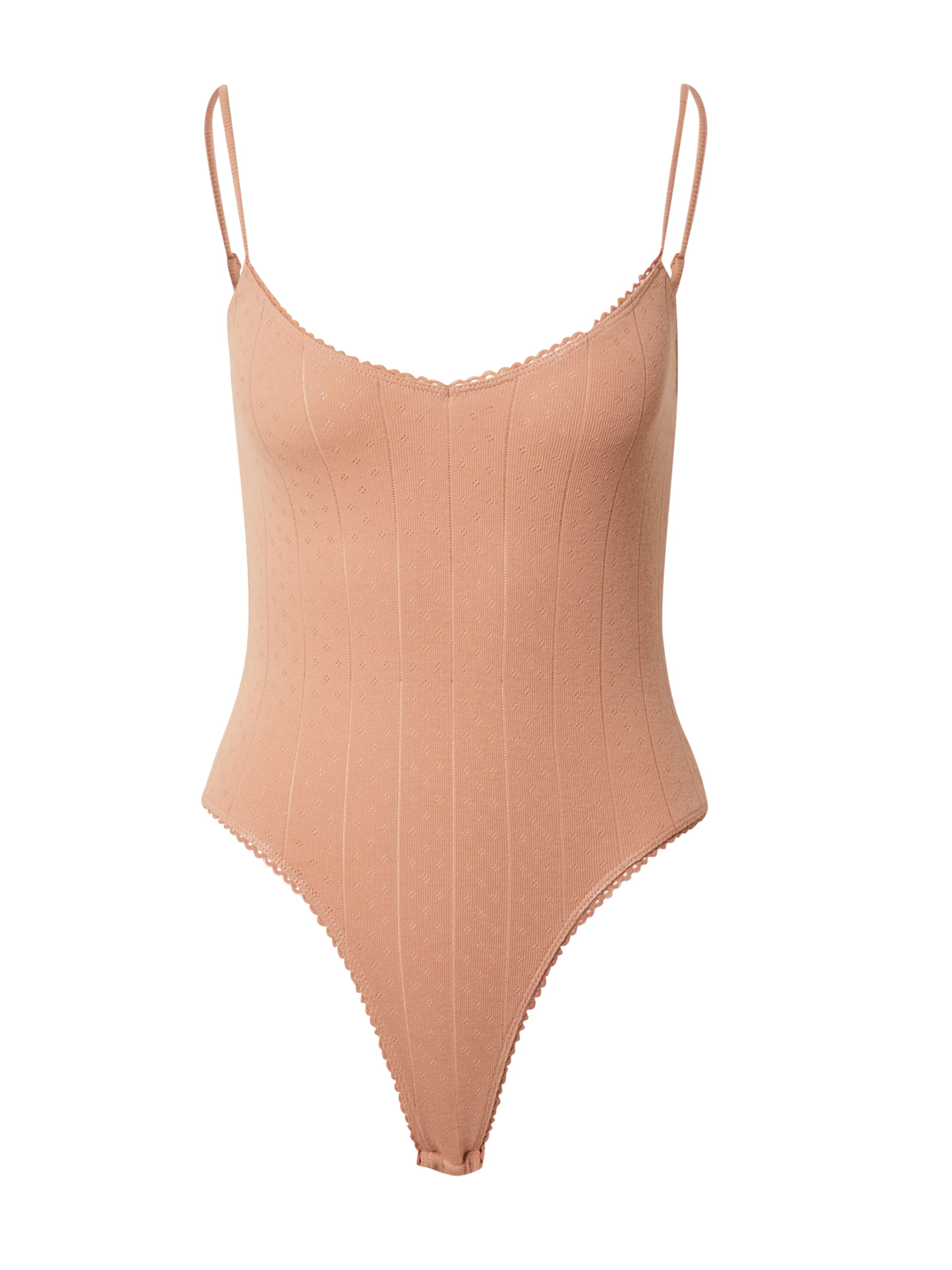 Body a maglietta 'Beyond' di Daahls by Emma Roberts exclusively for ABOUT YOU in marrone: frontale