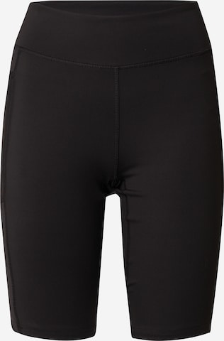 ADIDAS PERFORMANCE Skinny Workout Pants 'MATCH' in Black: front