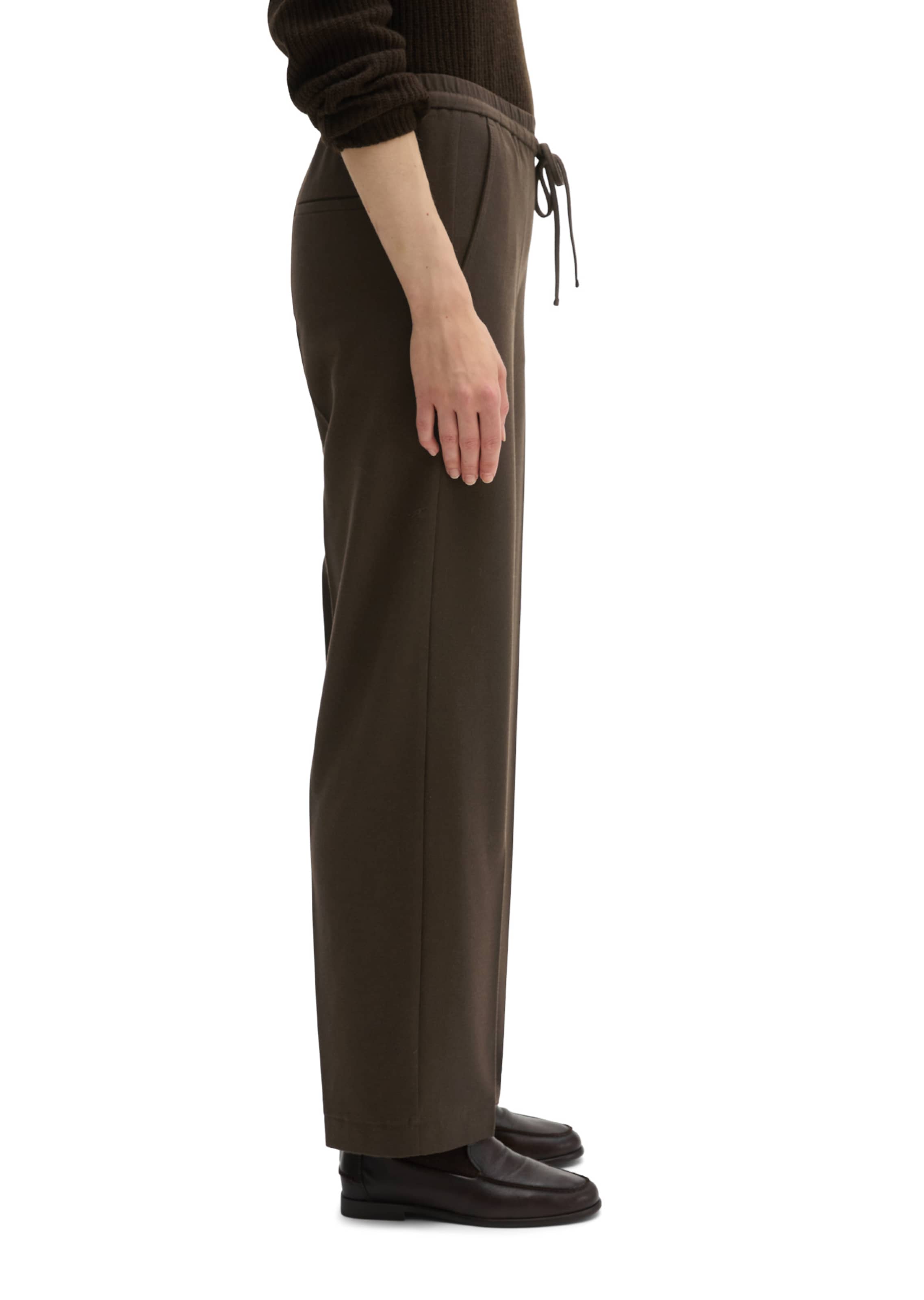 Marc O'Polo Loosefit Hose in Braun