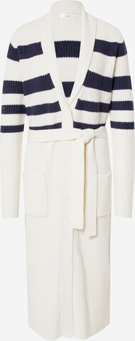 Guido Maria Kretschmer Women Knit Cardigan 'Marieke' in White: front