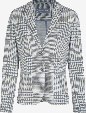 White Label Blazer in Grey: front